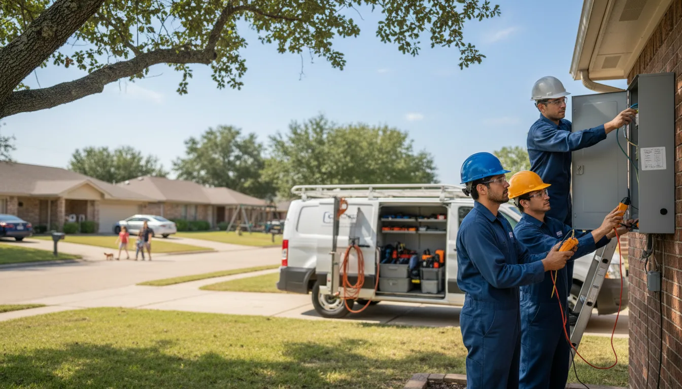 Certified electrician providing emergency electrical services in Kenansville, FL